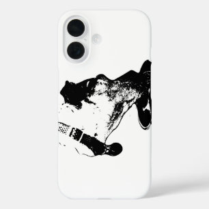 Coque Pour iPhone 16 Coque iphone de mélange de Terrier à boisson monoc