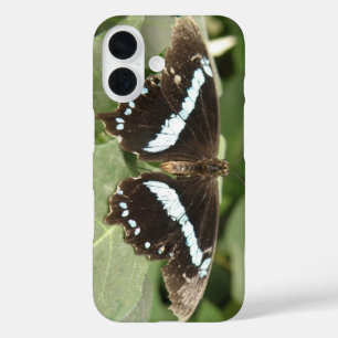 Coque Pour iPhone 16 Coque iphone de papillon tropical noir et blanc