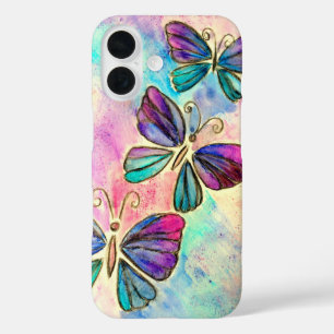 Coque Pour iPhone 16 Coque iphone de papillons