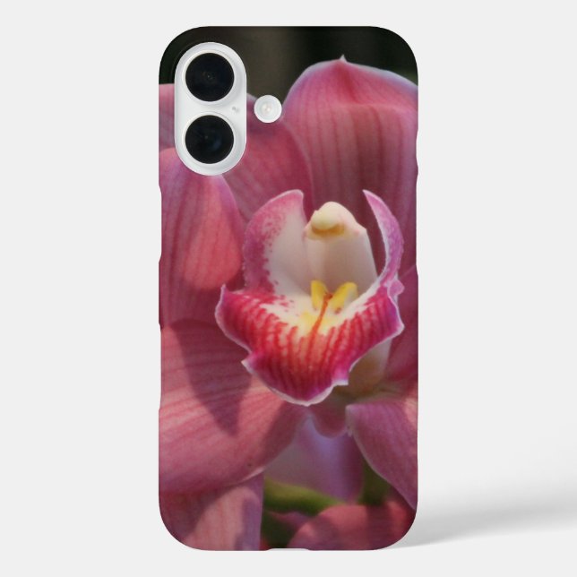 Coque Pour iPhone 16 Coque iphone de pétales d'orchidées (Verso)