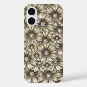 Coque Pour iPhone 16 Coque iphone de pierres gemmes