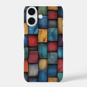 Coque Pour iPhone 16 Coque iphone de texture en bois