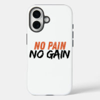 Coque iphone d'entraînement motivationnel (Pas de