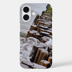 Coque Pour iPhone 16 Coque iphone dynamique de la digue océanique