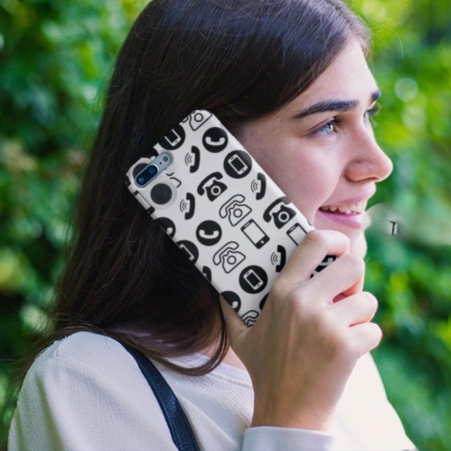 Coque Pour iPhone 16 Coque iphone graphique téléphonique (Calling all phone addicts!)