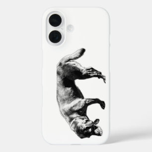Coque Pour iPhone 16 Coque iphone minimaliste de peinture à l'encre Lab