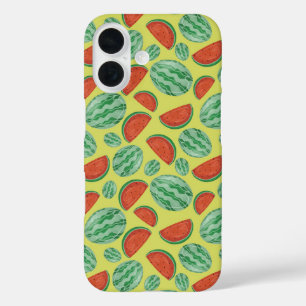 Coque Pour iPhone 16 Coque iphone Motif de pastèque