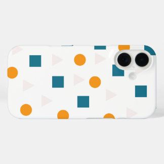 Coque Pour iPhone 16 Coque iphone Motif géométrique minimaliste