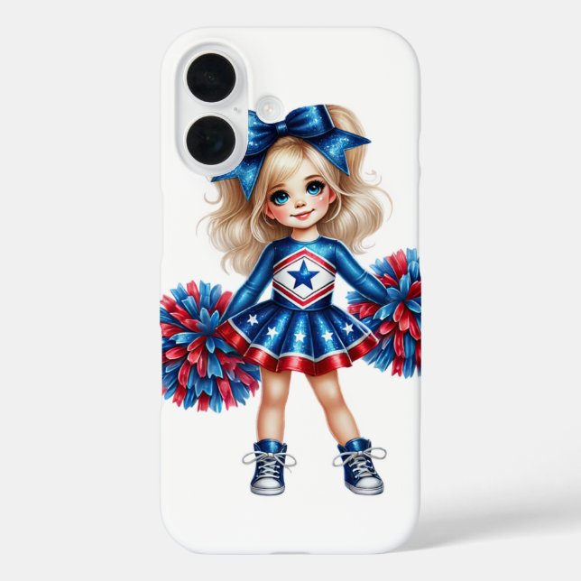 Coque Pour iPhone 16 coque iphone pom-pom girl (Verso)