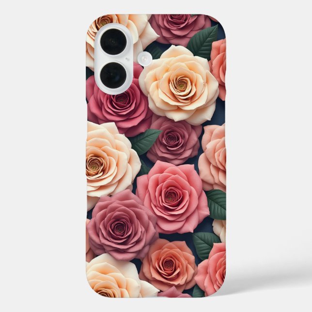 Coque Pour iPhone 16 coque iphone rose (Verso)