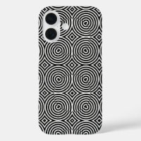 Coque-Mate d'écran hypnotique iPhone 16 Coque
