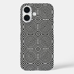 Coque Pour iPhone 16 Coque-Mate d'écran hypnotique iPhone 16 Coque