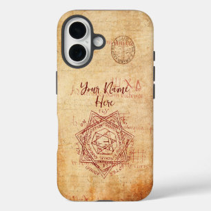 Coque Pour iPhone 16 Coque Picatrix iPhone 16 - Couverture d'art mystiq