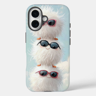 Coque Pour iPhone 16 Cute Kawaii Fluffy Anime coque iphone