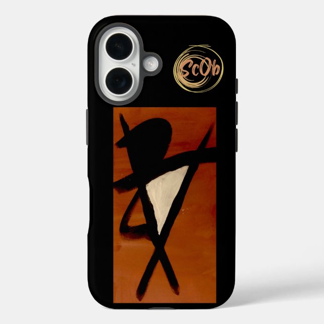 Coque Pour iPhone 16 DabI téléphone 16 coque (Verso)