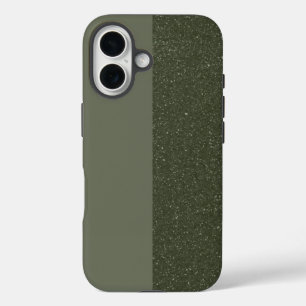 Coque Pour iPhone 16 Double Moss Texture iPhone 16 Coque - Personnalisé