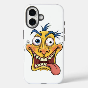 Coque Pour iPhone 16 Drôle fou coque iphone de dessin - Coloré Go