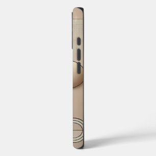 Coque Pour iPhone 16 Elégant minimaliste coque iphone - Luxe géométriqu