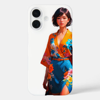 Coque Pour iPhone 16 Exquise Floral Blossom iPhone 16 Coque
