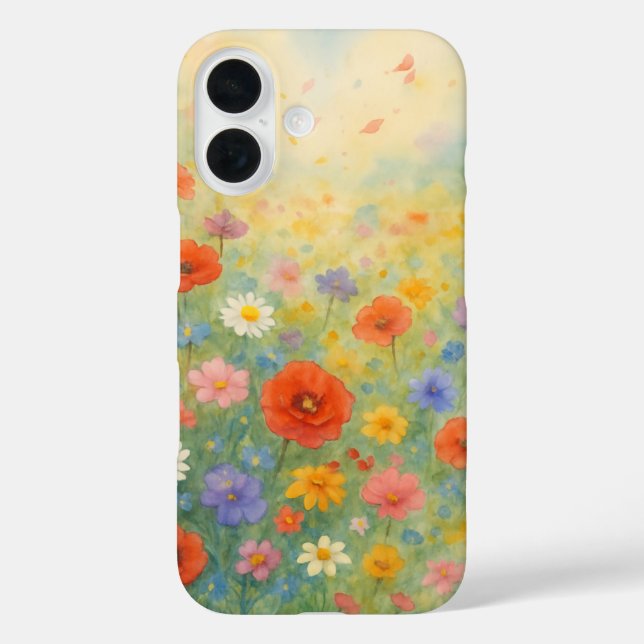 Coque Pour iPhone 16 Fleurs de ressort Téléphone Boîtier iPhone / coque (Verso)