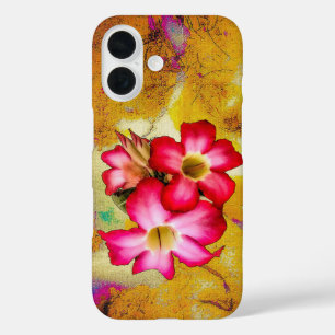 Coque Pour iPhone 16 Fleurs Roses du désert sur Sand iPhone 16 Coque