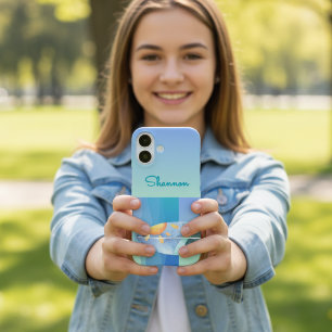 Coque Pour iPhone 16 Fun Surfer fille coque iphone