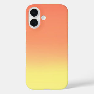 Coque Pour iPhone 16 Golden Sunrise Ombre - iPhone 16 Coque