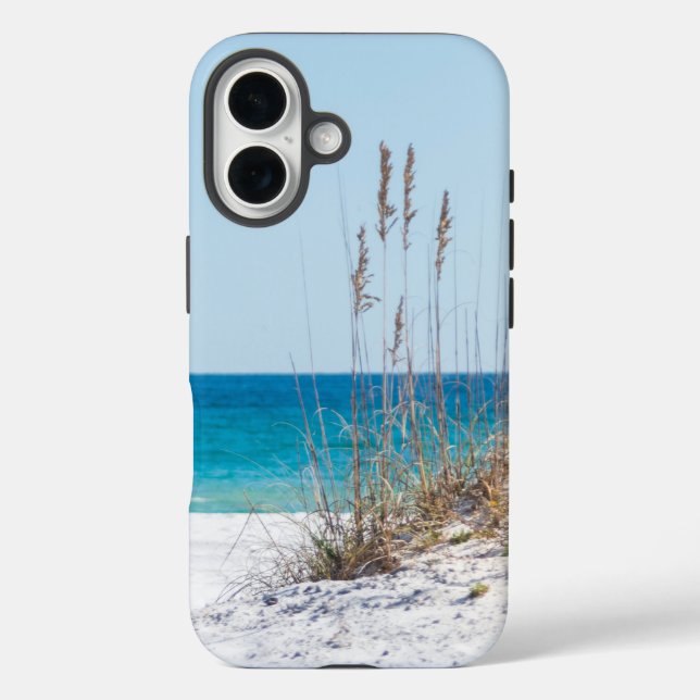 Coque Pour iPhone 16 Golfe du Mexique Plage Oats iPhone 16 Coque (Verso)