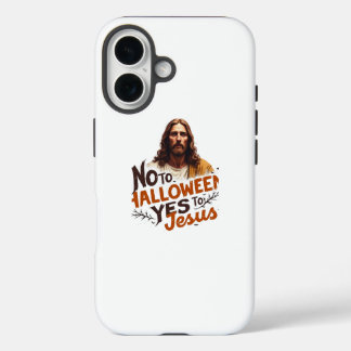 Coque Pour iPhone 16 Halloween Oui Jésus iPhone 16 Coque