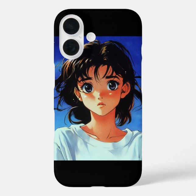 Coque Pour iPhone 16 Innocent Gaze Anime Girl iPhone 16 Coque (Verso)