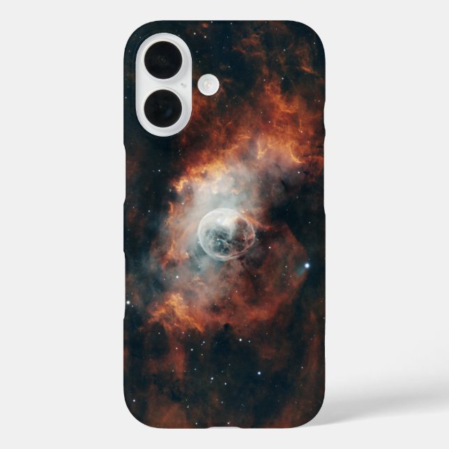 Coque Pour iPhone 16 iPhone 16 Coque avec Bubble Nebula (Verso)