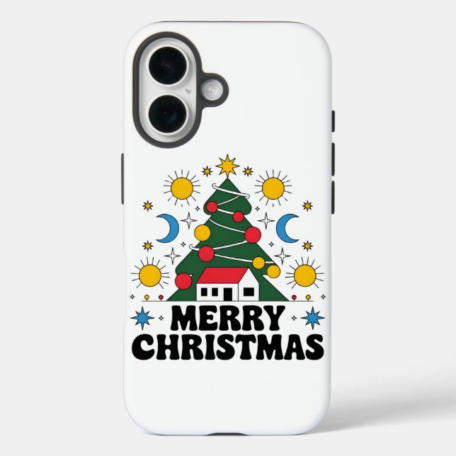 Coque Pour iPhone 16 iPhone 16 Coque : Nouveau modèle de Noël / coque i (Verso)
