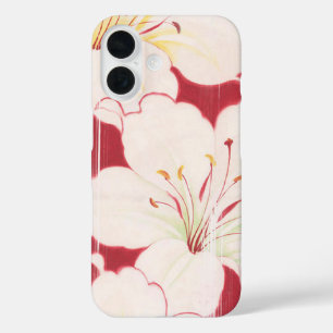 Coque Pour iPhone 16 Japonais Textile iPhone 16 Coque - Sakura Art
