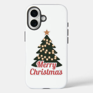 Coque Pour iPhone 16 Joyeux Noël iPhone 16 Coque : Nouveau modèle festi