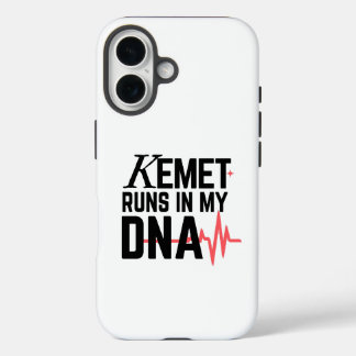 Coque Pour iPhone 16 Kemet coule dans mon ADN | Coque iPhone / iPad