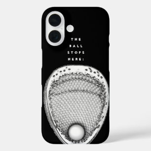 Coque Pour iPhone 16 Lacrosse Goalie Coque-Mate coque iphone