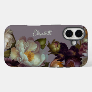 Coque Pour iPhone 16 Lavande personnalisée coque iphone floral botaniqu