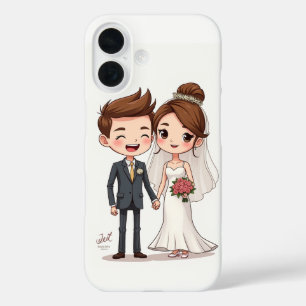 Coque Pour iPhone 16 Mariage Anniversaire iPhone 16 Coque