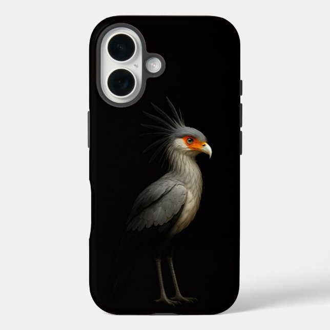 Coque Pour iPhone 16 Noir 4 Luxe coque iPhone 16 Mate, Secrétaire (Verso)