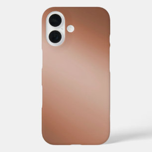 Coque Pour iPhone 16 Ombre brun élégant - iPhone 16 Coque