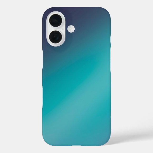 Coque Pour iPhone 16 Ombre vert élégant - iPhone 16 Coque (Verso)