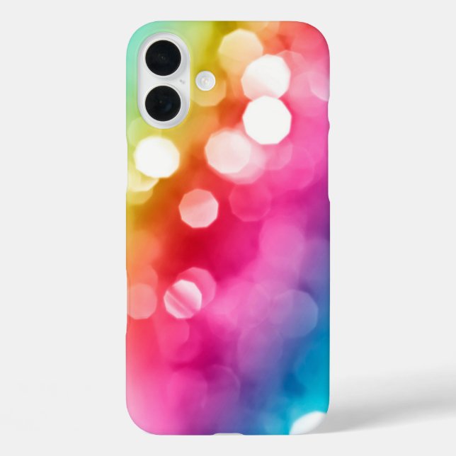 Coque Pour iPhone 16 Plus Abstrait Glow iPhone 16 Plus Coque (Verso)