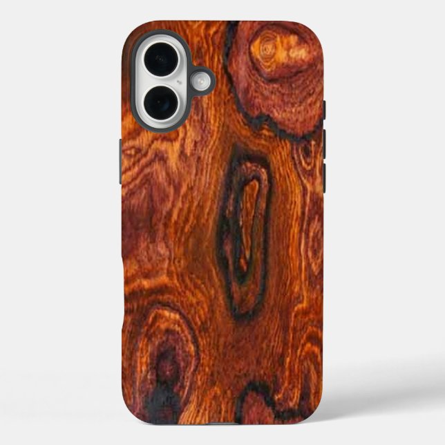 Coque Pour iPhone 16 Plus Cocobolo (bois) Finish iPhone 5 coque (Verso)