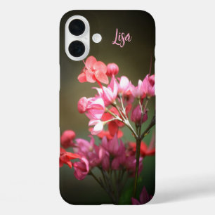 Coque Pour iPhone 16 Plus Coque iphone de pomme rose personnalisé