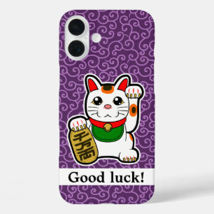 Coque Pour iPhone 16 Plus Coque iphone japonais Lucky Cat Coque-Mate