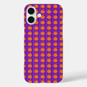 Coque Pour iPhone 16 Plus Costume Design Citrouille violet iPhone / coque ip