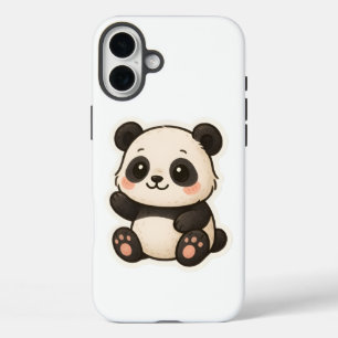 Coque Pour iPhone 16 Plus Cute Kawaii Panda iPhone 16 Plus Coque