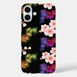 Coque Pour iPhone 16 Plus Floral & Colorful Motif iPhone 16 Plus coque ipad