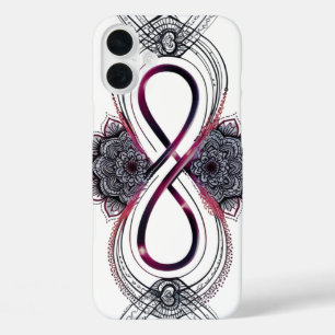 Coque Pour iPhone 16 Plus Infinity Love Mandala iPhone 16 Plus Coque - Moder