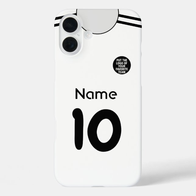 Coque Pour iPhone 16 Plus iPhone 16 Plus Coque personnalisable | Ajoutez vot (Verso)